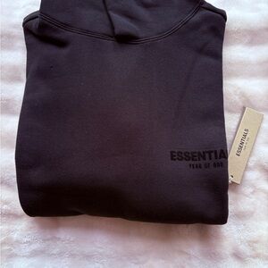 Essentials Men's Crewneck Sweater in Black